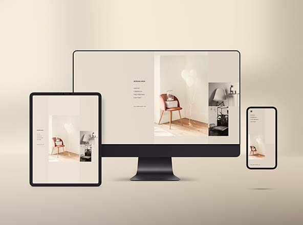 响应式网站设计作品展示PC/平板/手机素材库精选样机 Responsive Device Mockup