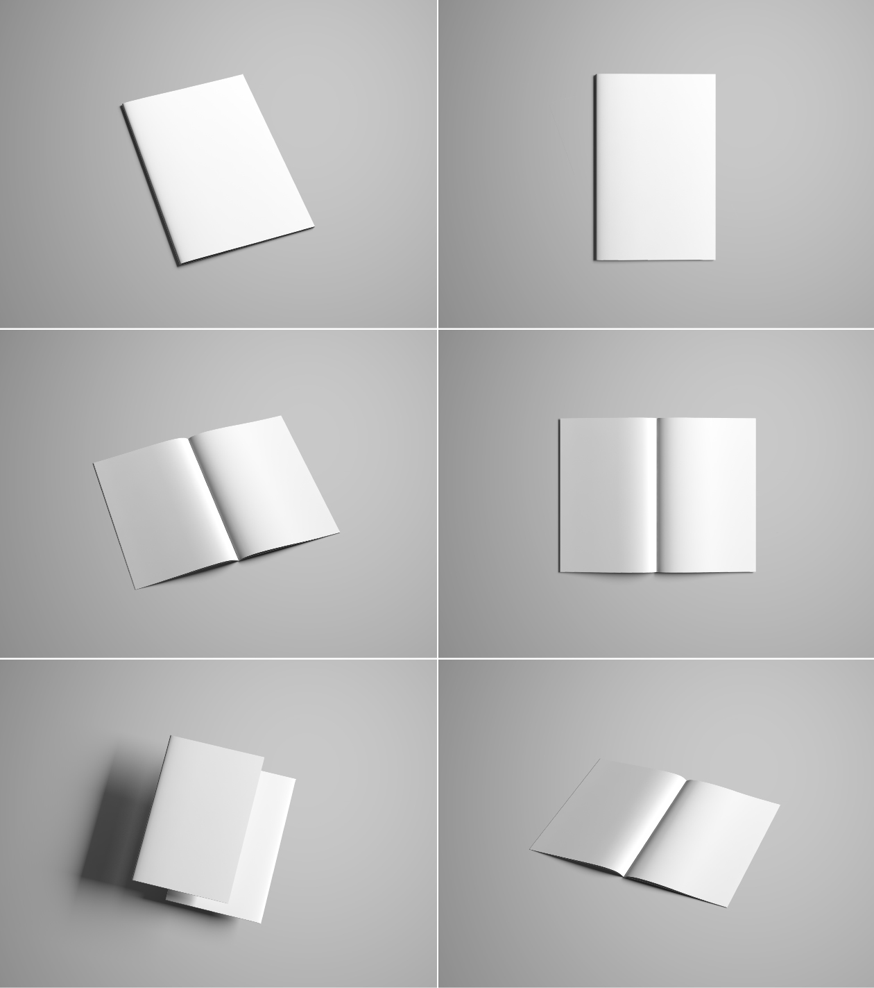 产品手册/宣传册设计效果图样机模板 Tabloid Brochure Mockup – Photoshop插图(9)