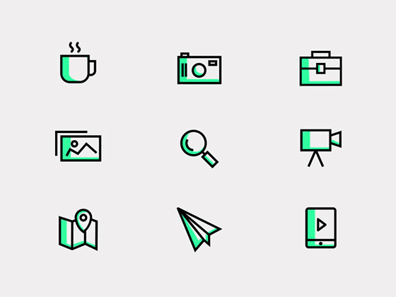 Useful Line Icons素材之家精选sketch素材