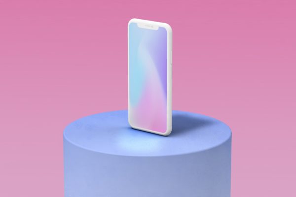 iPhone 11 Pro 粘土材质模具素材库精选样机模板 iPhone 11 Pro Clay Mockup