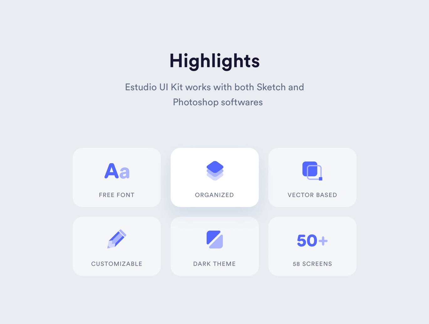 在线教育APP应用用户交互界面设计套件 Estudio – Educational Mobile App UI插图(2)