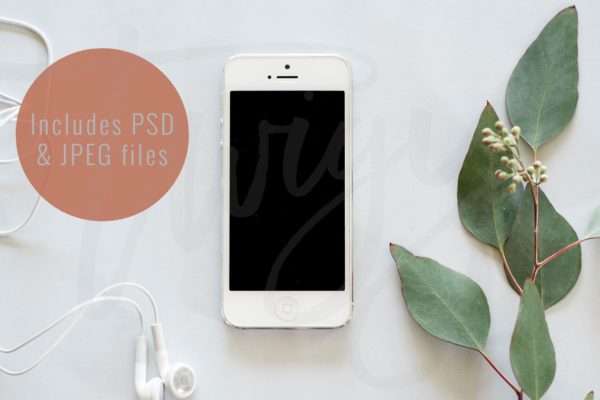 Instagram智能手机样机模型 Smart Phone Mock Up for Instagram