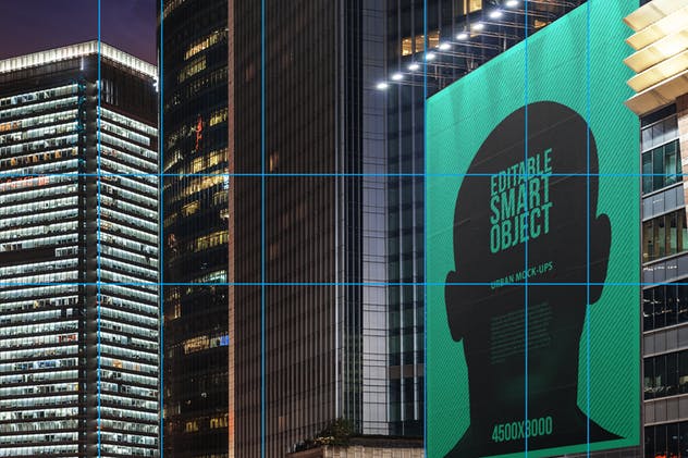 城市海报/建筑广告牌样机模板 Urban Poster / Billboard Mock-ups – Huge Edition插图(12)