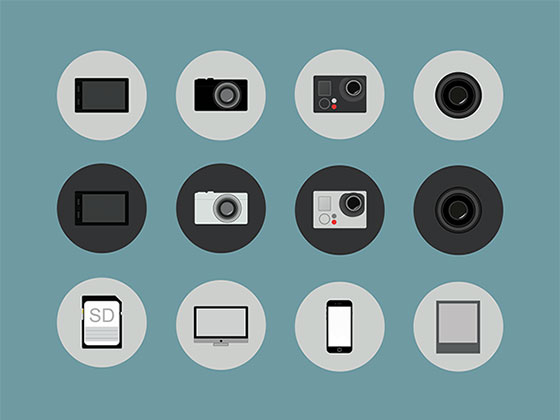 Photographer Icons素材之家精选sketch素材