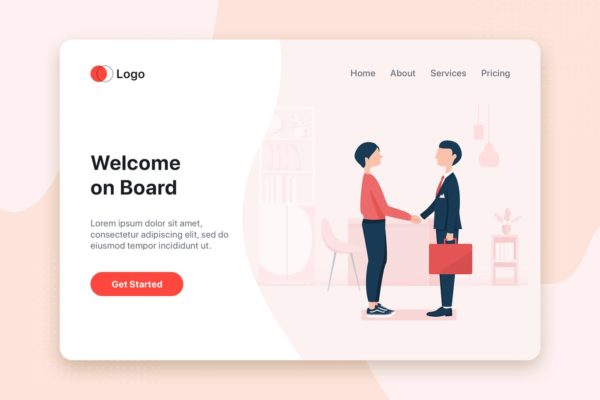 求职招聘人力资源主题素材库精选概念插画设计素材v3 Job Search Human Resources Recruitment Career