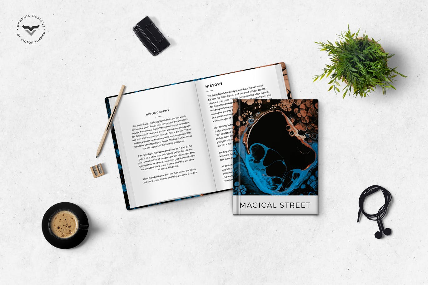 图书封面设计效果图样机模板 Book Cover Mockups插图