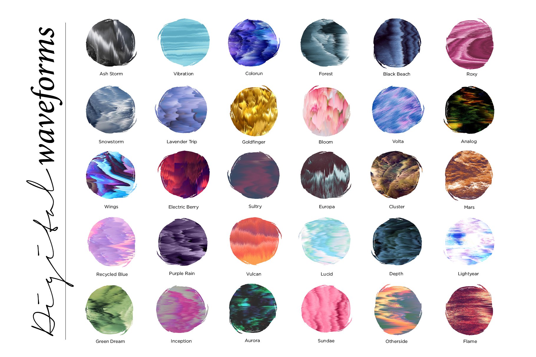 极力推荐：价值150美金的现代纹理合集 300 Modern Textures Bundle插图(8)