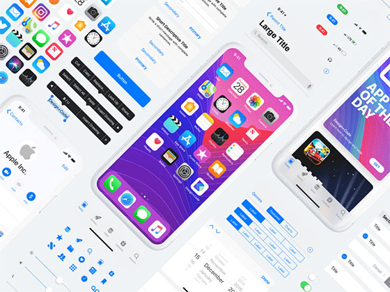 DesignCode iOS 11 GUI素材之家精选sketch素材