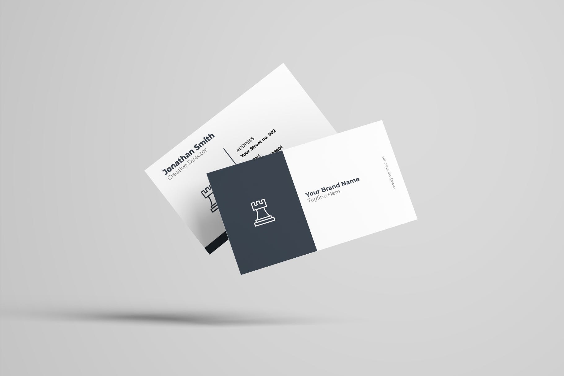创意设计公司企业素材库精选名片模板v41 Business Card Template.v41插图(1)
