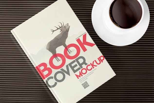 精装封面厚书籍外观设计样机模板 6 Book Mockups插图(4)