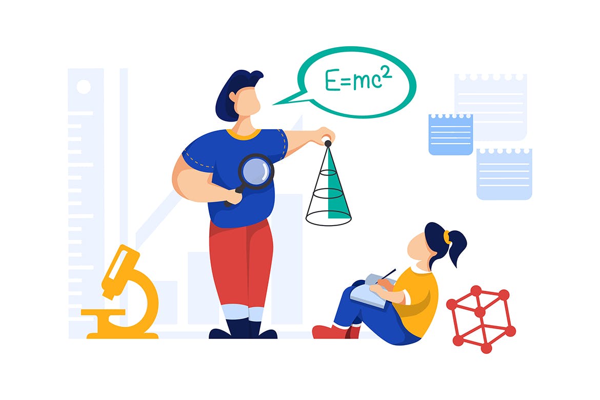 儿童教育主题矢量插画设计素材包 Kids Education Illustration Pack插图(8)