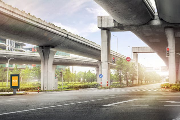 小货车&汽车车身广告设计效果图样机素材库精选模板 Van & Car Mock-Ups (2 PSD)插图(1)