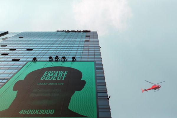 城市海报广告牌设计效果图预览样机素材库精选模板#2 Urban Poster / Billboard Mock-up – Huge Edition #2