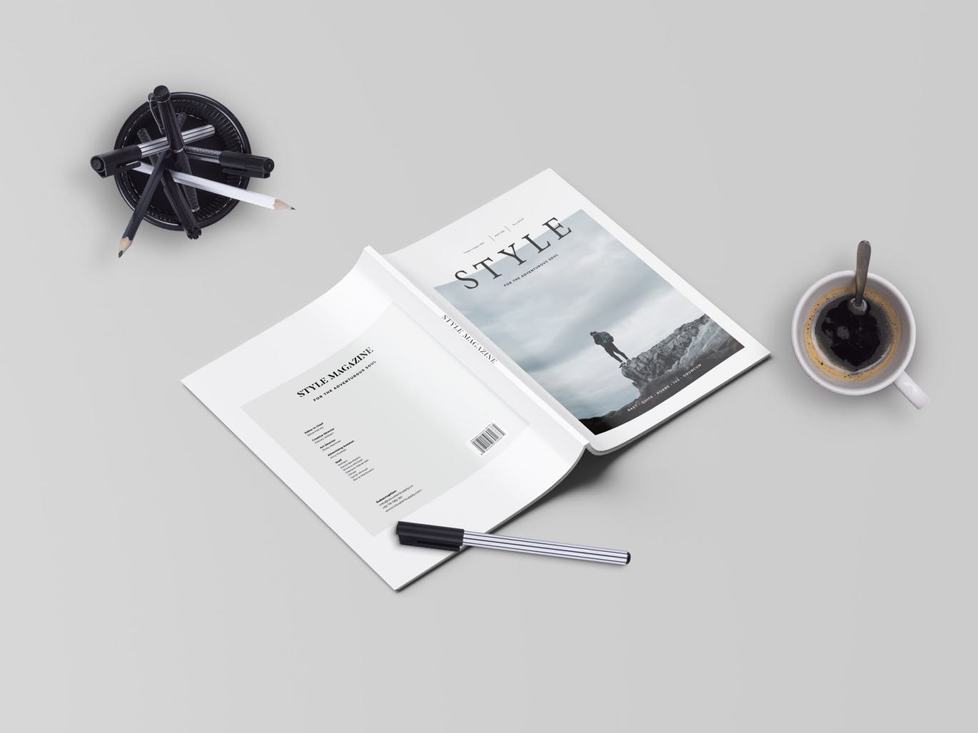 旅行/摄影/品牌主题杂志设计INDD模板 Magazine插图(14)