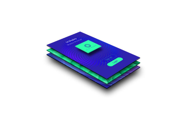 APP应用UI界面设计预览图样机模板01 UI Design – Mobile Display Mockup 01