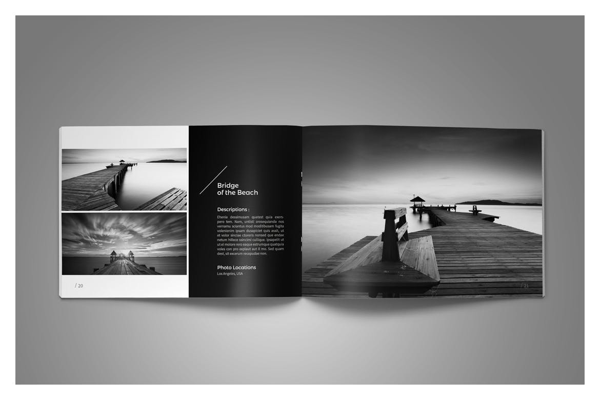 摄影师摄影作品集模板 Photography Portfolio Template插图(12)