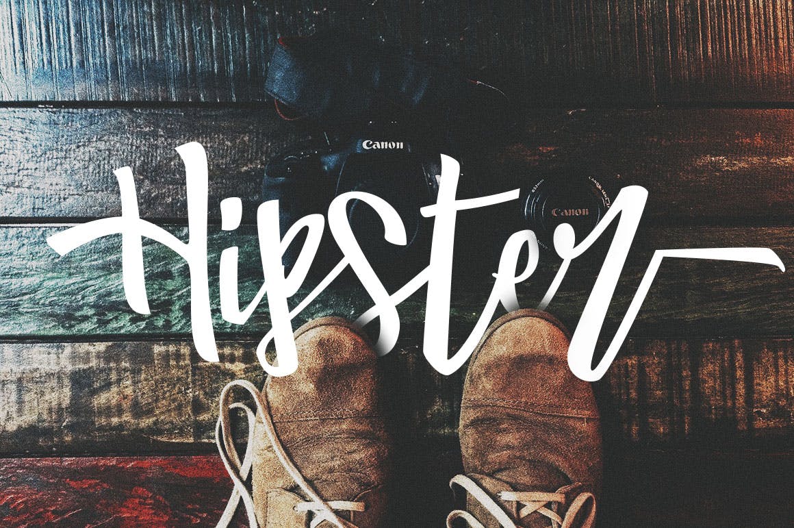 Street和LifeStyle风格Logo设计书法字体 Stay High Logotype插图(8)