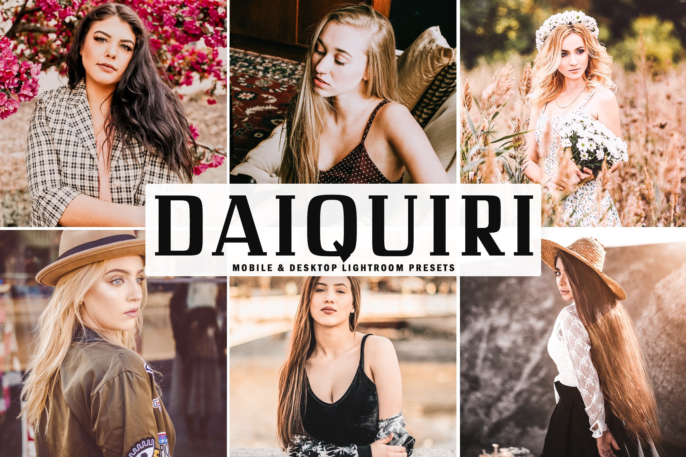 森林/林地摄影暖橙色调照片后期处理素材库精选LR预设 Daiquiri Mobile & Desktop Lightroom Presets插图