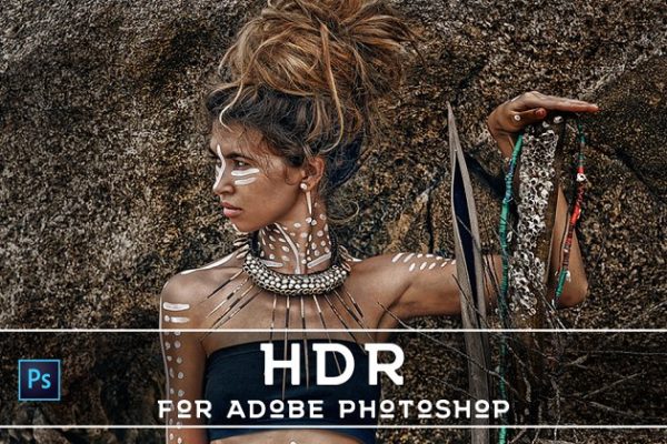 20款专业HDR照片特效PS动作 20 Pro HDR PS Actions