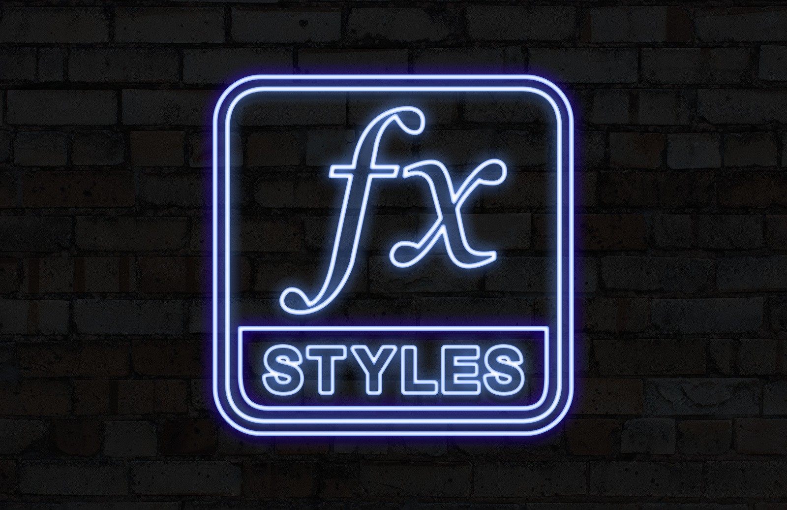 霓虹灯图层样式 Neon Layer Styles插图