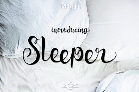 Sleeper Font素材之家精选英文字体