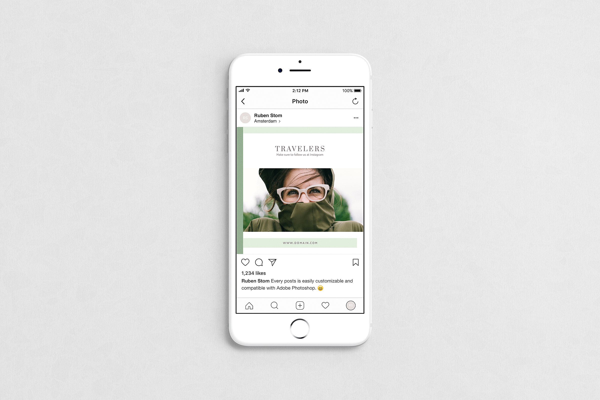 INS风社交媒体文章设计素材包 Stockholm Social Media Pack插图(5)