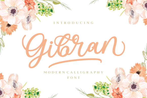 Gibran Font素材之家精选英文字体