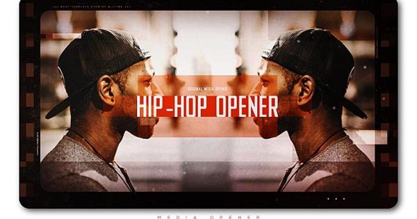 街头嘻哈城市电视节目开场素材库精选AE模板 Hip Hop Urban Opener