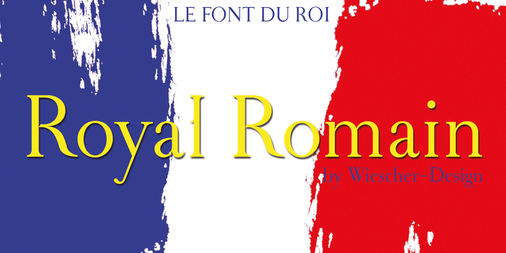 Royal Romain Font插图