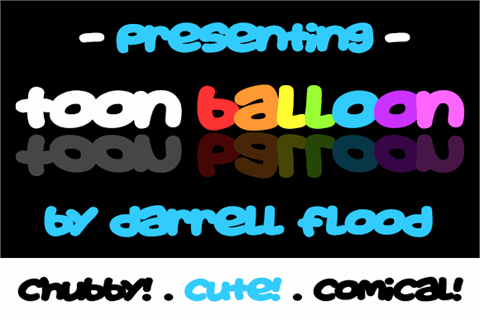 Toon Balloon font素材之家精选英文字体
