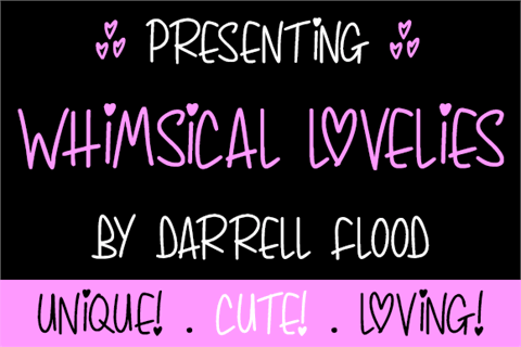 Whimsical Lovelies font素材之家精选英文字体