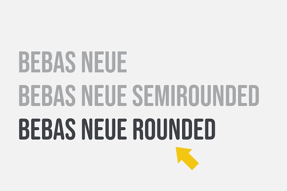Bebas Neue Font素材之家精选英文字体