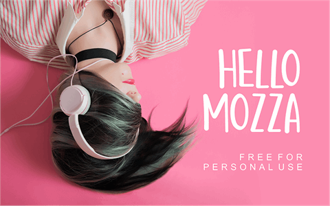 Hello Mozza font素材之家精选英文字体
