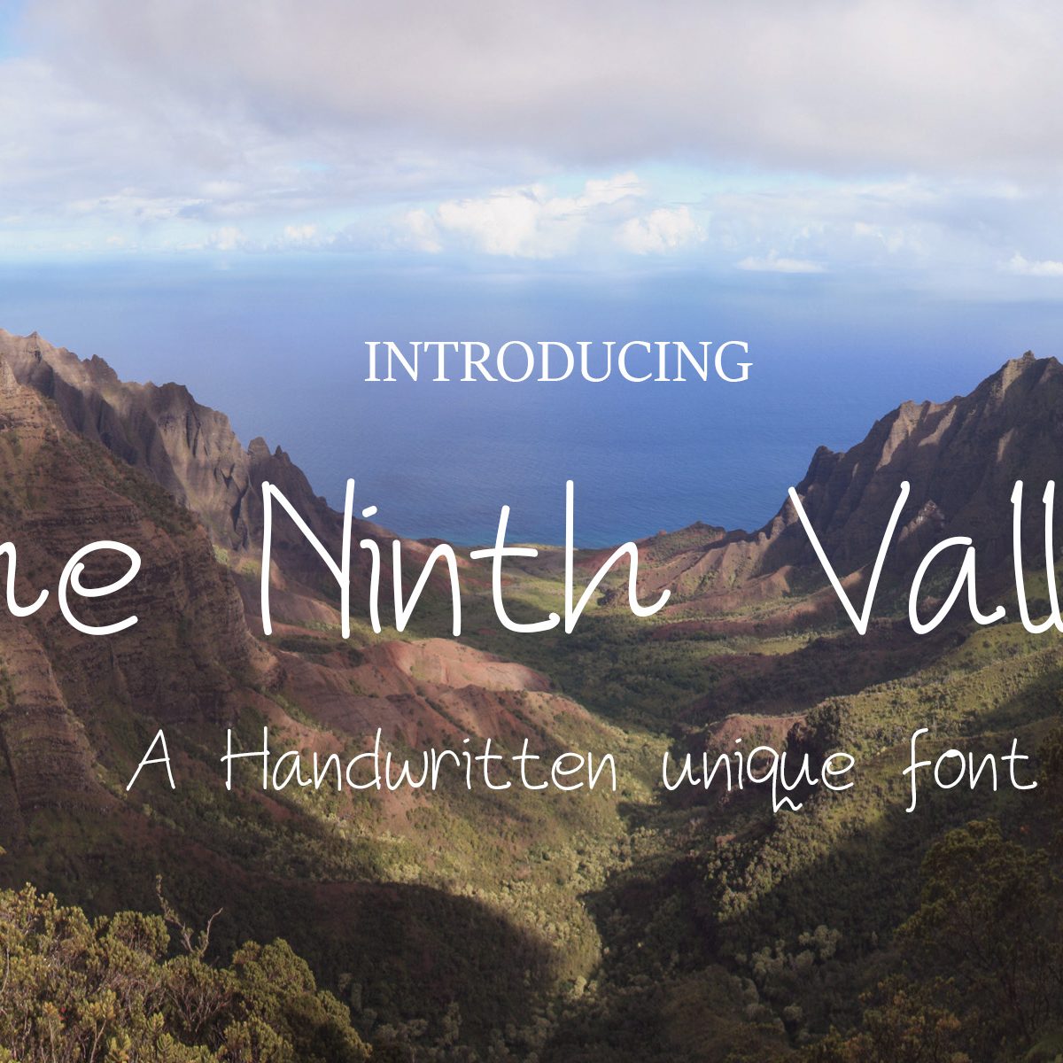 The Ninth Valley Other Font素材之家精选英文字体