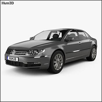 大众汽车Volkswagen Phaeton 2011 素材之家精选3D模型