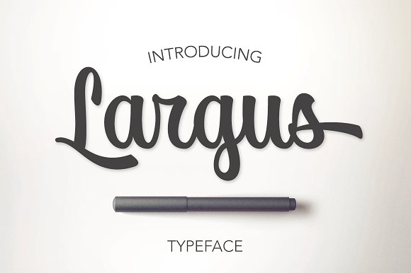 Largus Typeface素材之家精选英文字体
