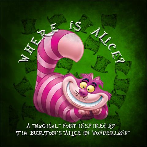 WhereisAlicedemo font素材之家精选英文字体