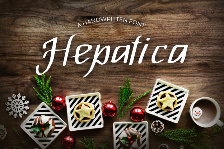 Hepatica Font素材之家精选英文字体