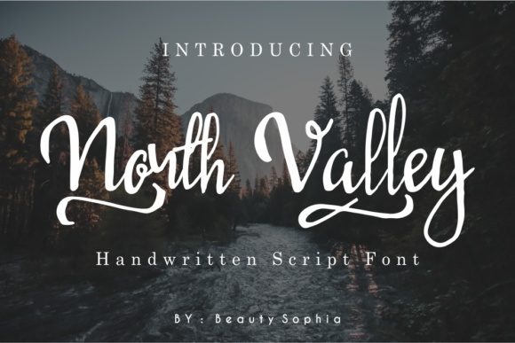 North Valley素材之家精选英文字体