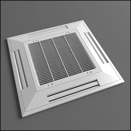 康迪中央空调素材之家精选3D模型