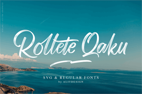 Rollete Qaku font素材之家精选英文字体