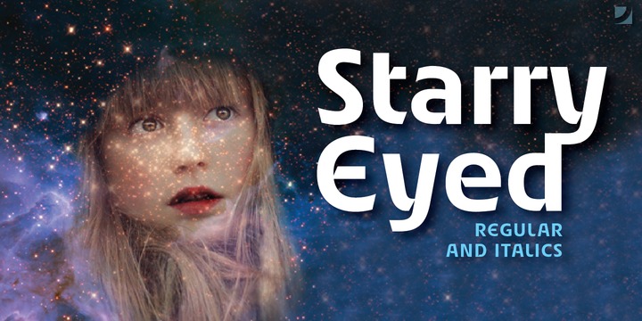 Starry Eyed Font Family素材之家精选英文字体