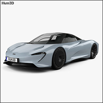 迈凯伦McLaren Speedtail 2019 素材之家精选3D模型