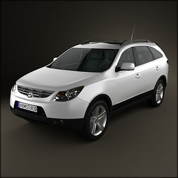 现代汽车Hyundai ix55 Veracruz 2011 素材之家精选3D模型