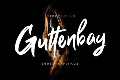 Guttenbay font素材之家精选英文字体