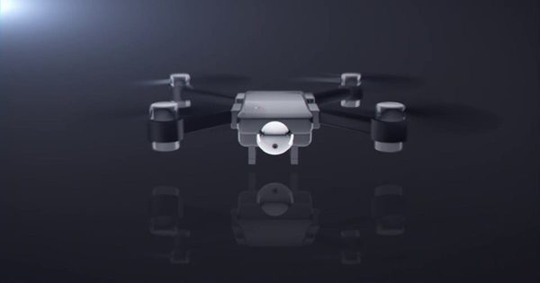 高科技无人机动画Logo演示素材库精选AE模板 Drone Logo Reveal