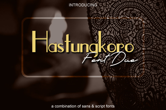 Hastungkoro Duo Font素材之家精选英文字体