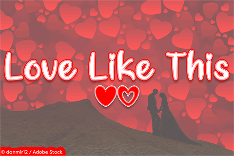 Love Like This font素材之家精选英文字体