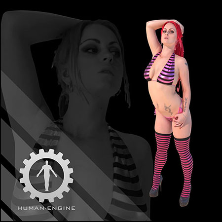 Sonya in Bikini 性感的成熟女人素材之家精选3D模型