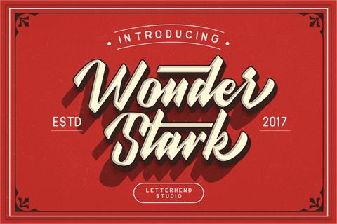 Wonder Stark DEMO font素材之家精选英文字体